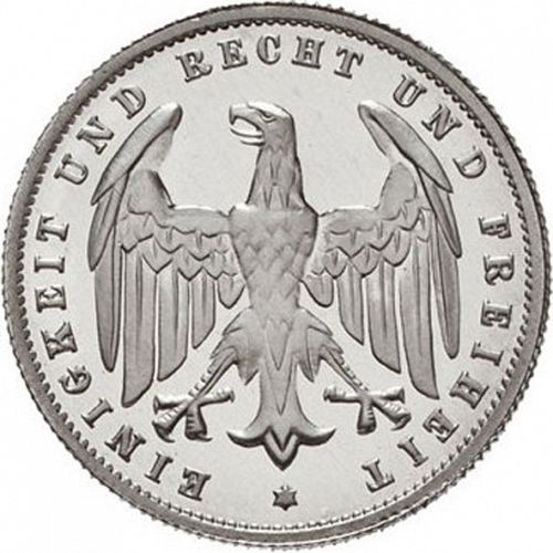 500 Mark Reverse Image minted in GERMANY in 1923E (1922-23 - Weimar Republic - Mark  Coinage)  - The Coin Database