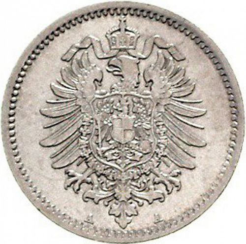 50 Pfenning Reverse Image minted in GERMANY in 1875A (1871-18 - Empire)  - The Coin Database