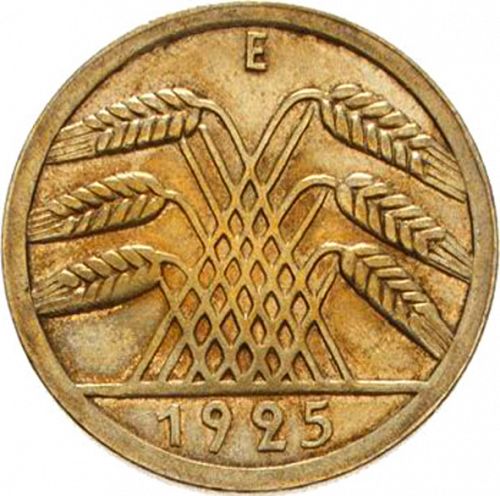 50 Pfenning Reverse Image minted in GERMANY in 1925E (1924-38 - Weimar Republic - Reichsmark)  - The Coin Database