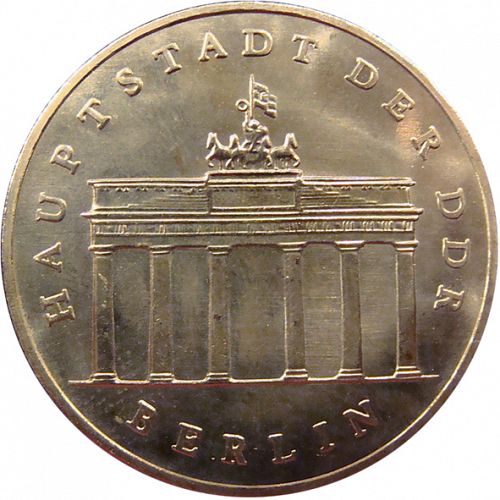 5 Mark Reverse Image minted in GERMANY in 1987A (1949-90 - Democratic Republic)  - The Coin Database
