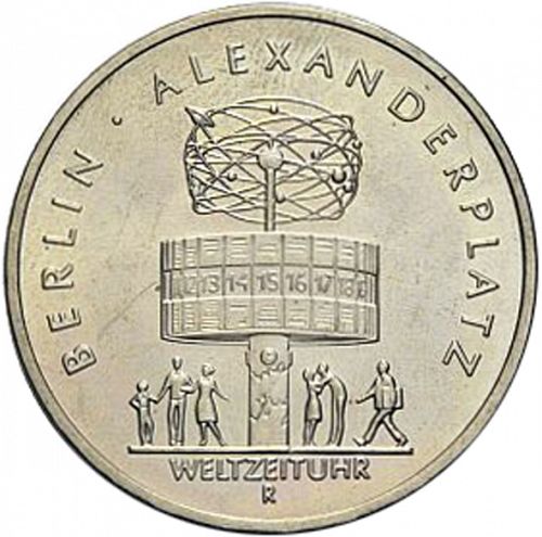 5 Mark Reverse Image minted in GERMANY in 1987A (1949-90 - Democratic Republic)  - The Coin Database