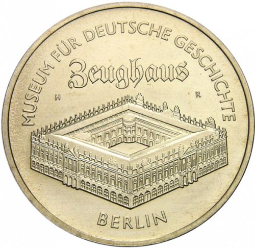 5 Mark Reverse Image minted in GERMANY in 1990A (1949-90 - Democratic Republic)  - The Coin Database