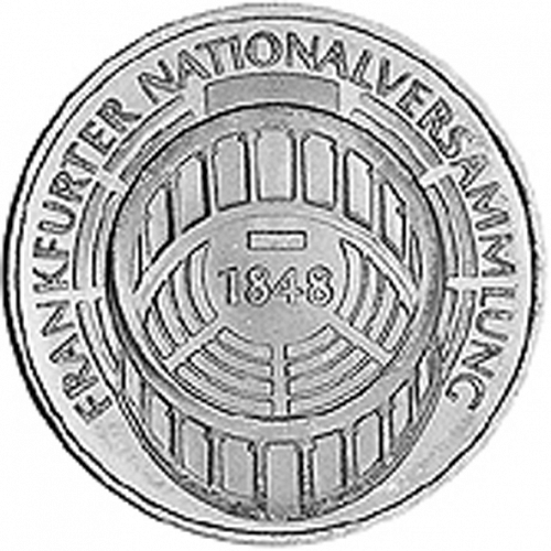 5 Mark Reverse Image minted in GERMANY in 1973G (1949-01 - Federal Republic - Commemorative)  - The Coin Database