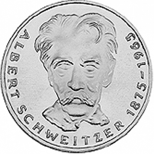 5 Mark Reverse Image minted in GERMANY in 1975G (1949-01 - Federal Republic - Commemorative)  - The Coin Database