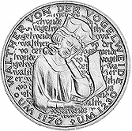 5 Mark Reverse Image minted in GERMANY in 1980D (1949-01 - Federal Republic - Commemorative)  - The Coin Database