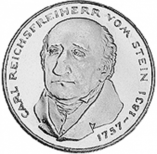 5 Mark Reverse Image minted in GERMANY in 1981G (1949-01 - Federal Republic - Commemorative)  - The Coin Database