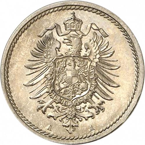5 Pfenning Reverse Image minted in GERMANY in 1874A (1871-18 - Empire)  - The Coin Database