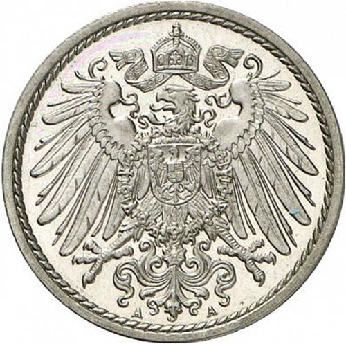 5 Pfenning Reverse Image minted in GERMANY in 1904A (1871-18 - Empire)  - The Coin Database
