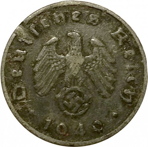 5 Reichspfenning Obverse Image minted in GERMANY in 1940A (1933-45 - Thrid Reich)  - The Coin Database