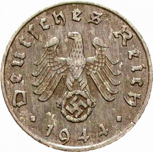 5 Reichspfenning Obverse Image minted in GERMANY in 1944G (1933-45 - Thrid Reich)  - The Coin Database