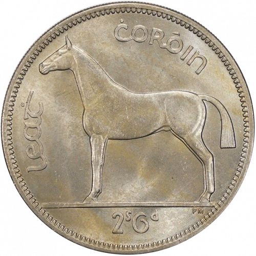 2s6d - Half Crown Obverse Image minted in IRELAND in 1954 (1938-70 - Eire)  - The Coin Database