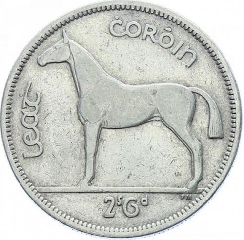 2s6d - Half Crown Reverse Image minted in IRELAND in 1942 (1938-70 - Eire)  - The Coin Database