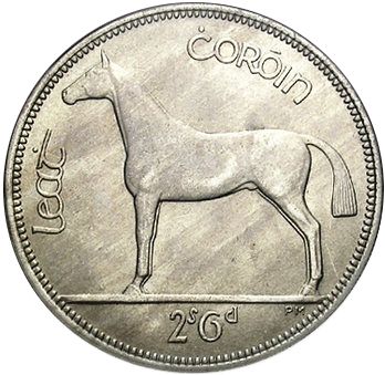 2s6d - Half Crown Reverse Image minted in IRELAND in 1961 (1938-70 - Eire)  - The Coin Database
