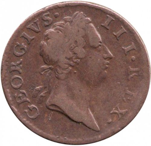 Halfpenny Obverse Image minted in IRELAND in 1769 (1760-20 - George III)  - The Coin Database
