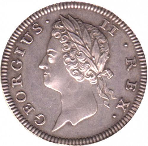 Farthing Obverse Image minted in IRELAND in 1737 (1727-60 - George II)  - The Coin Database