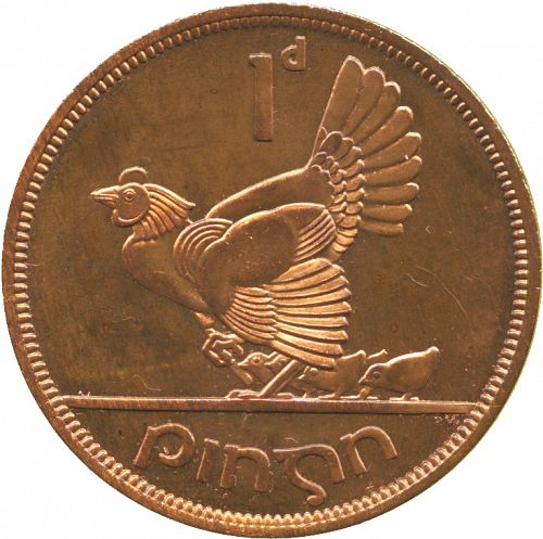 1d - Penny Reverse Image minted in IRELAND in 1952 (1938-70 - Eire)  - The Coin Database