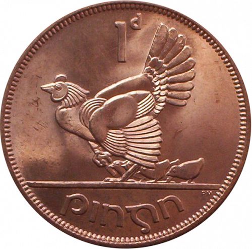 1d - Penny Reverse Image minted in IRELAND in 1968 (1938-70 - Eire)  - The Coin Database