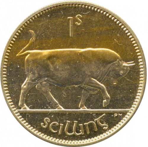 1s - Shilling Reverse Image minted in IRELAND in 1951 (1938-70 - Eire)  - The Coin Database