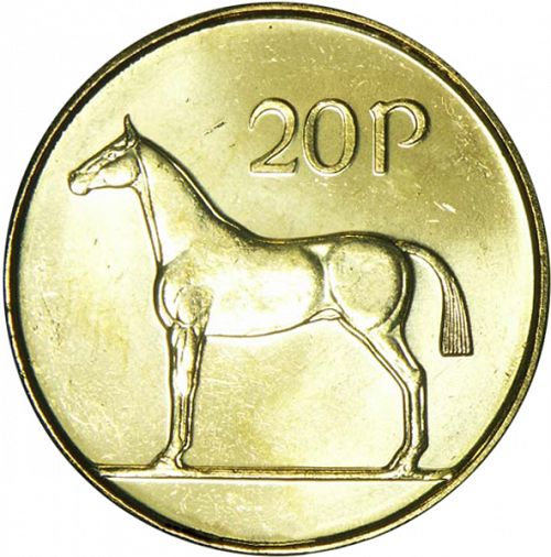 20P - Twenty Pence Reverse Image minted in IRELAND in 1998 (1971-01 - Eire - Decimal Coinage)  - The Coin Database