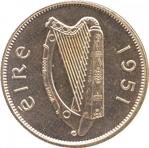 2s - Florin Obverse Image minted in IRELAND in 1951 (1938-70 - Eire)  - The Coin Database