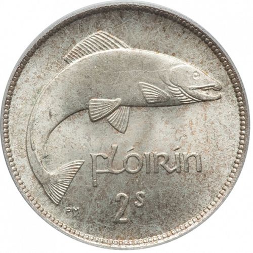 2s - Florin Reverse Image minted in IRELAND in 1942 (1938-70 - Eire)  - The Coin Database