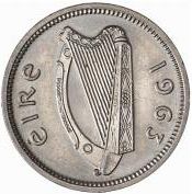 3d - 3 Pence Obverse Image minted in IRELAND in 1963 (1938-70 - Eire)  - The Coin Database