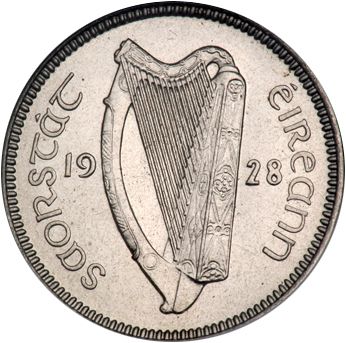 3d - 3 Pence Obverse Image minted in IRELAND in 1928 (1921-37 - Irish Free State)  - The Coin Database