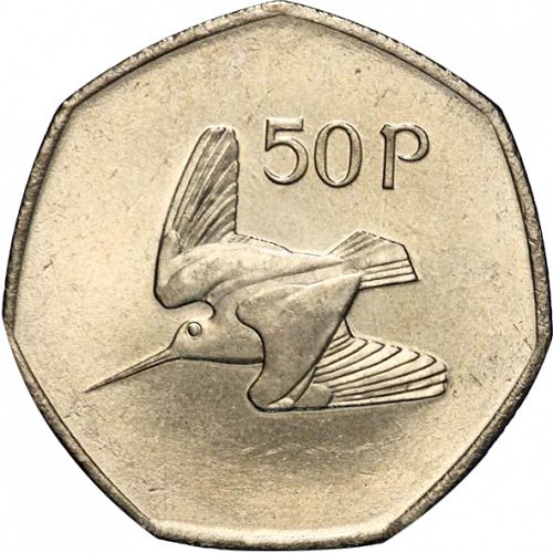 50P - Fifty Pence Reverse Image minted in IRELAND in 2000 (1971-01 - Eire - Decimal Coinage)  - The Coin Database