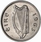 6d - 6 Pence Obverse Image minted in IRELAND in 1963 (1938-70 - Eire)  - The Coin Database