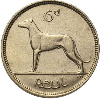 6d - 6 Pence Reverse Image minted in IRELAND in 1934 (1921-37 - Irish Free State)  - The Coin Database