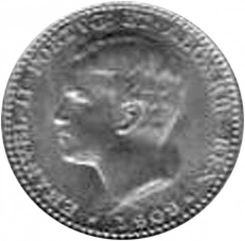 100 Réis Obverse Image minted in PORTUGAL in 1909 (1908-10 - Manuel II)  - The Coin Database