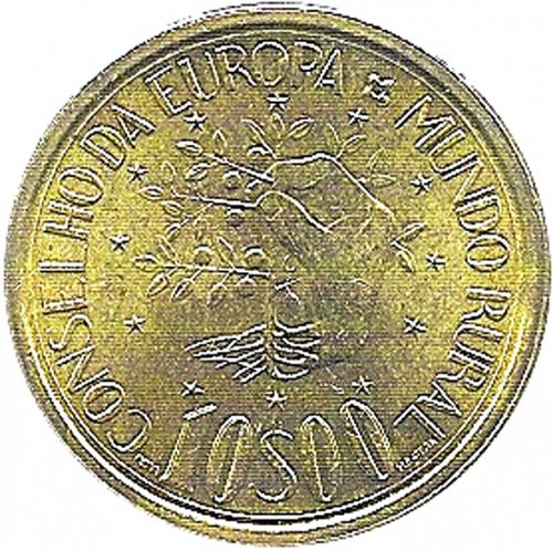 10 Escudos Reverse Image minted in PORTUGAL in 1987 (1986-01 - República <small> - New Design</small>)  - The Coin Database