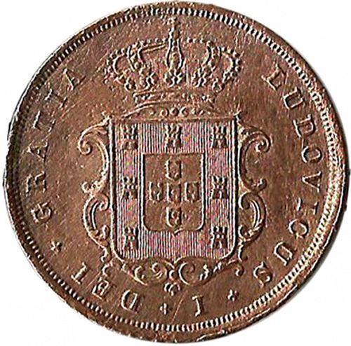 10 Réis Obverse Image minted in PORTUGAL in 1870 (1861-89 - Luis I)  - The Coin Database