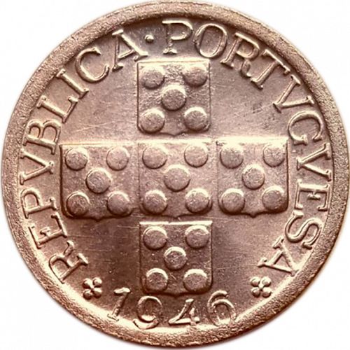 10 Centavos Obverse Image minted in PORTUGAL in 1946 (1910-01 - República)  - The Coin Database