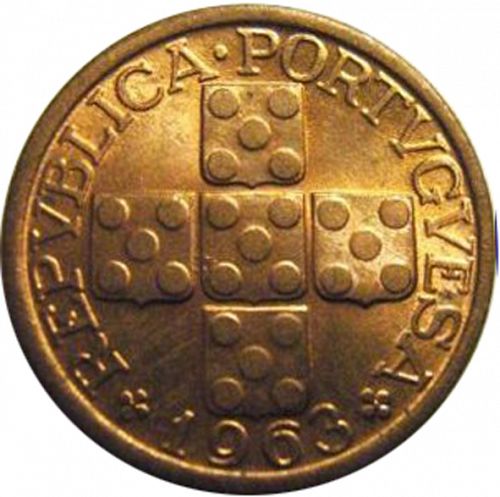 10 Centavos Obverse Image minted in PORTUGAL in 1963 (1910-01 - República)  - The Coin Database