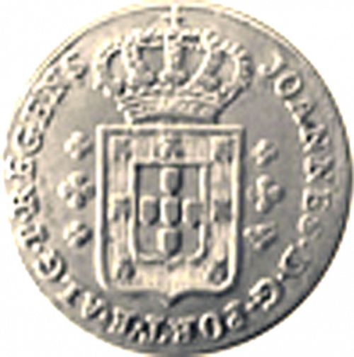 120 Réis ( 6 Vintés ) Obverse Image minted in PORTUGAL in N/D (1799-16 - Joâo <small>- Príncipe Regente</small>)  - The Coin Database