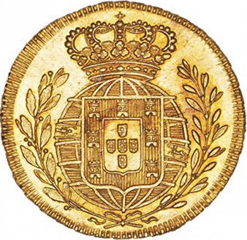 1600 Réis ( Escudo ) Reverse Image minted in PORTUGAL in 1819 (1816-26 - Joâo VI)  - The Coin Database