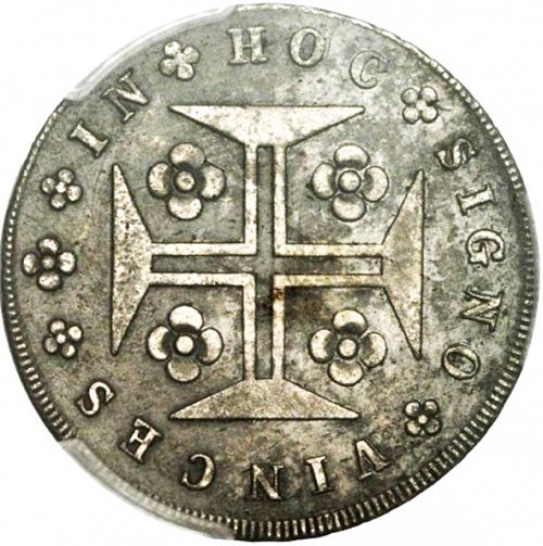 240 Réis ( 12 Vinténs ) Reverse Image minted in PORTUGAL in 1821 (1816-26 - Joâo VI)  - The Coin Database