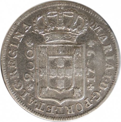 240 Réis ( 12 Vintés ) Obverse Image minted in PORTUGAL in 1799 (1786-99 - Maria I)  - The Coin Database
