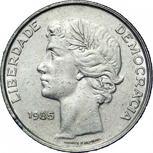 25 Escudos Obverse Image minted in PORTUGAL in 1985 (1910-01 - República)  - The Coin Database