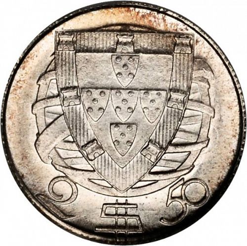 2,50 Escudos Reverse Image minted in PORTUGAL in 1932 (1910-01 - República)  - The Coin Database