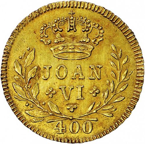 480 Réis ( Pinto ) Obverse Image minted in PORTUGAL in 1818 (1816-26 - Joâo VI)  - The Coin Database
