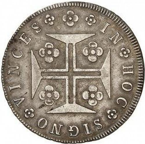 480 Réis ( Cruzado Novo ) Reverse Image minted in PORTUGAL in 1818 (1816-26 - Joâo VI)  - The Coin Database