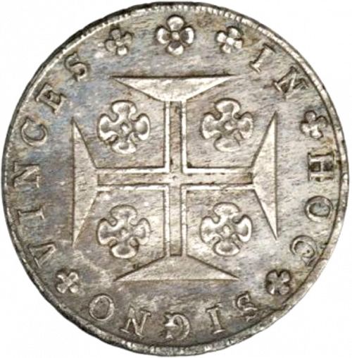 480 Réis ( Cruzado Novo ) Reverse Image minted in PORTUGAL in 1821 (1816-26 - Joâo VI)  - The Coin Database