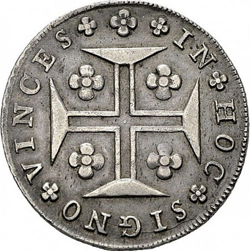480 Réis ( Cruzado Novo ) Reverse Image minted in PORTUGAL in 1810 (1799-16 - Joâo <small>- Príncipe Regente</small>)  - The Coin Database