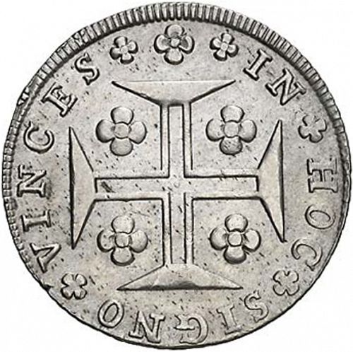480 Réis ( Cruzado Novo ) Reverse Image minted in PORTUGAL in 1812 (1799-16 - Joâo <small>- Príncipe Regente</small>)  - The Coin Database