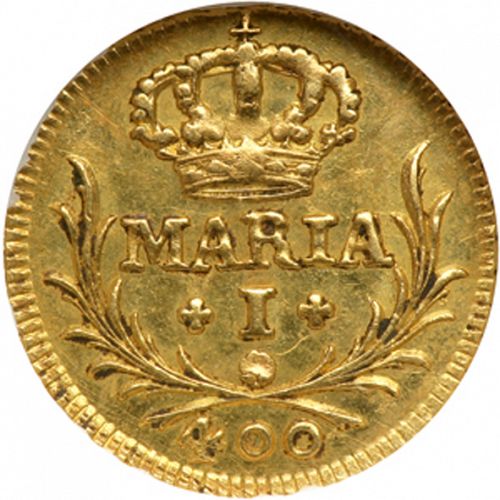480 Réis ( Cruzado Novo ) Obverse Image minted in PORTUGAL in 1795 (1786-99 - Maria I)  - The Coin Database
