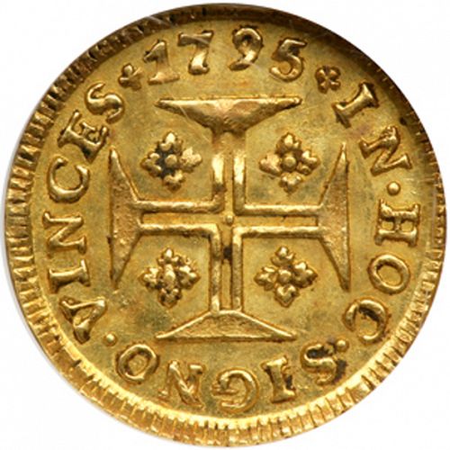 480 Réis ( Cruzado Novo ) Reverse Image minted in PORTUGAL in 1795 (1786-99 - Maria I)  - The Coin Database