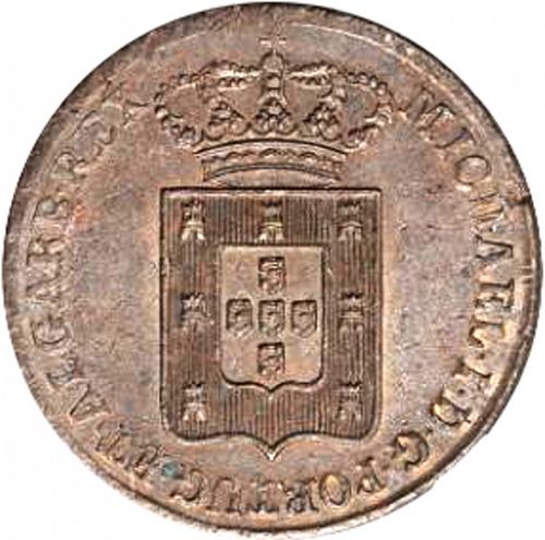 40 Réis Obverse Image minted in PORTUGAL in 1828 (1828-34 - Miguel I)  - The Coin Database