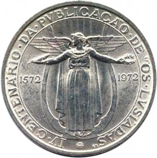 50 Escudos Reverse Image minted in PORTUGAL in 1972 (1910-01 - República)  - The Coin Database